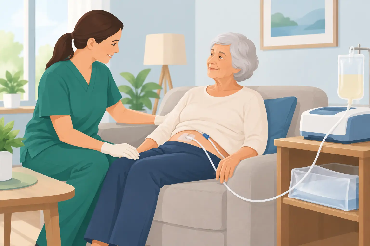 Managing Peritoneal Dialysis: Navigating Home Care and Professional Support